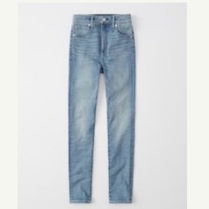 Ambercrombie & Fitch High Rise Super Skinny Jeans